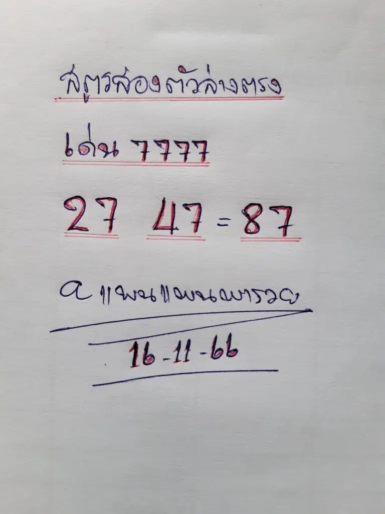 เลขเด็ด หวยดัง แพนแพนพารวย แนวทางรัฐบาล 16/11/66